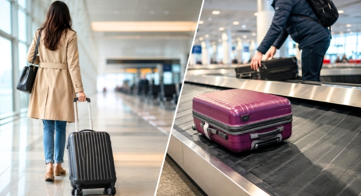 What is the difference between carry on luggage and checked baggage?